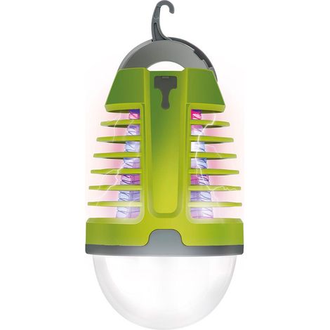 Aktive Mata lampe antimosquitos vert et gris 9 cm