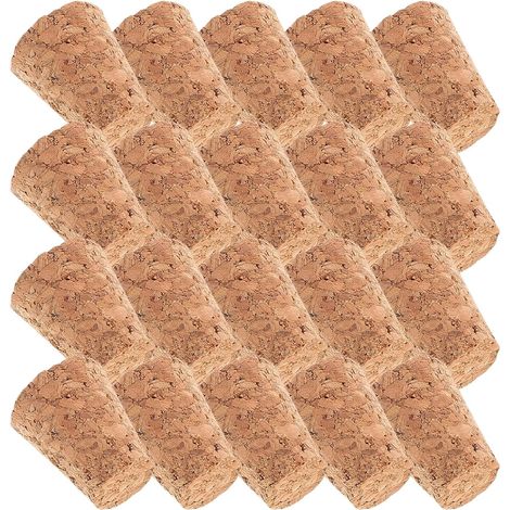20 bouchons liège, 15 mm, bois, coniques - pour conservation (1/5)