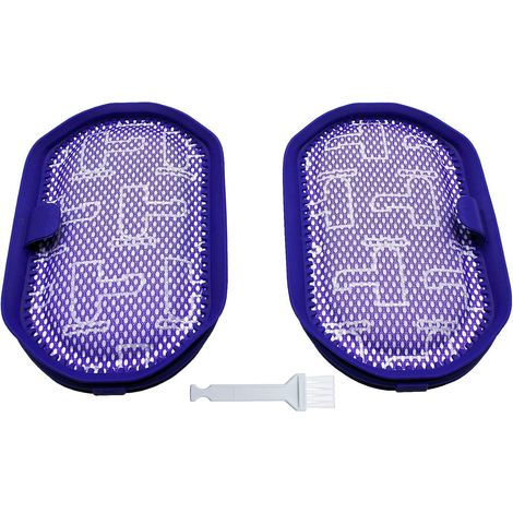 Filtre aspirateur – remplacement et entretien – 2 pièces – adapté Dyson – pour intérieur maison (1/5)
