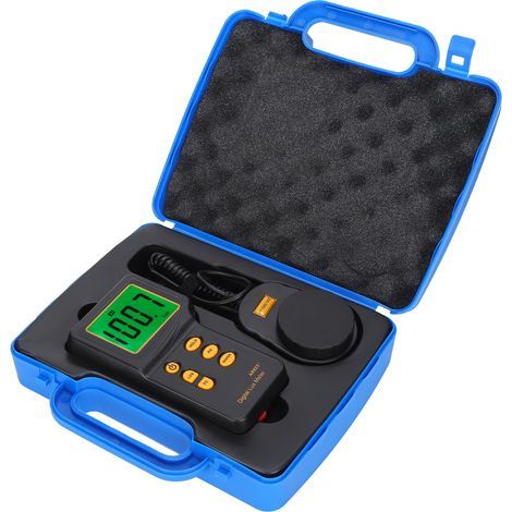 Beleuchtungsstärkemesser, photometrische Messung, Datenspeicherung, präzises 3-Gang-Photometer, hohe Empfindlichkeit (1/5)