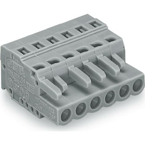 [NEUWERTIG] B-Ware 50 St. Wago Buchsengehäuse Kabel 231 Polzahl 10 Rastermaß 5 Mm 231 110/026 000