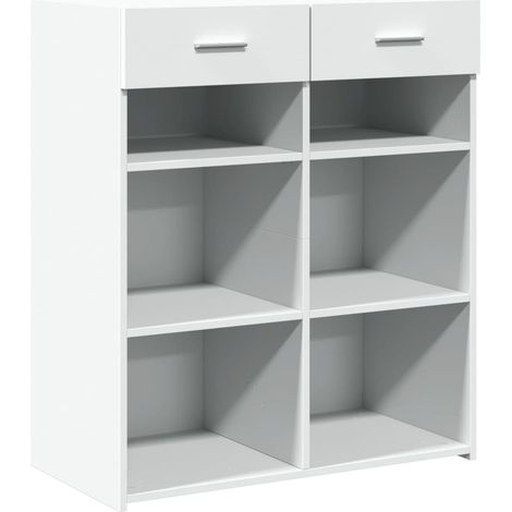 GBLY Sideboard Weiß 80x42,5x93 cm Holzwerkstoff (1/5)