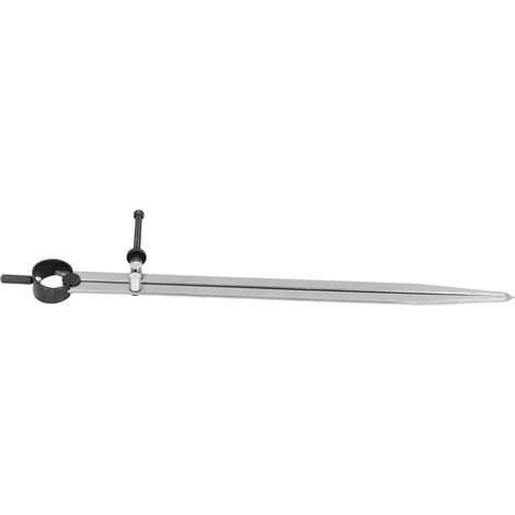 Verstellbarer Teilzirkel 300 mm mit Federmutter, zum Durchzeichnen und Markieren von Leder, präzises Messwerkzeug, verstellbarer Flügelzirkel. (1/5)