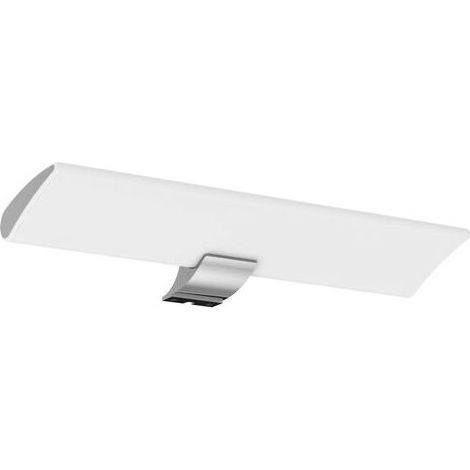 Aplique de pared LED de 7 W, 599 lúmenes, luz blanca neutra de 5700 K, acabado en metal cromado brillante, grado de protección IP44, adecuado para el baño (1/5)