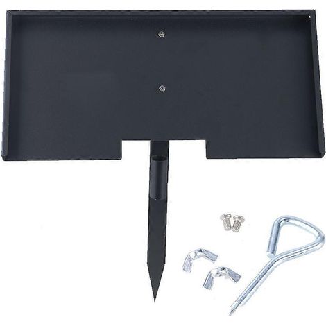 Support de stèle funéraire en métal pour animaux de compagnie, décoration commémorative en fer forgé