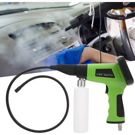 Pistolet de nettoyage visuel pour climatiseur de voiture avec écran LCD, endoscope pour tuyau, boîte d'évaporation, pistolet de nettoyage visible (1/5)