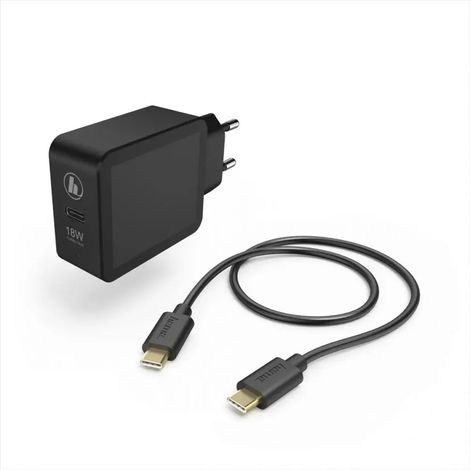 Cargador Hama 00183326 para dispositivos móviles, color negro, 1 unidad. (1/5)