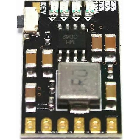 Taidacent 5V 2A Lade- und Entlademodul für 37-42V Lithium-Batteriezellen, Schutzplatine und Boost-Leistungsplatine (1/4)