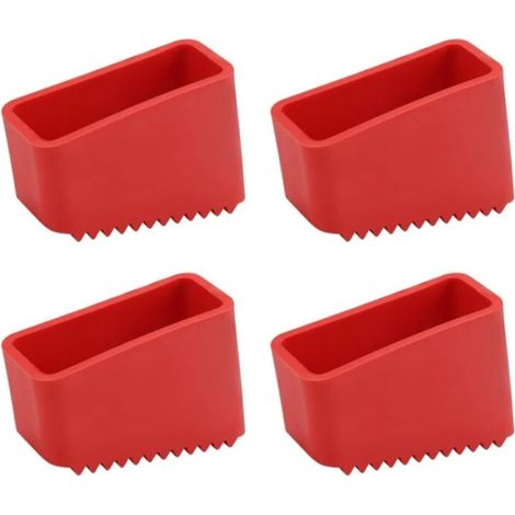Couvre-pieds échelle 4 pièces caoutchouc, universels escabeau pliant travailleurs domicile