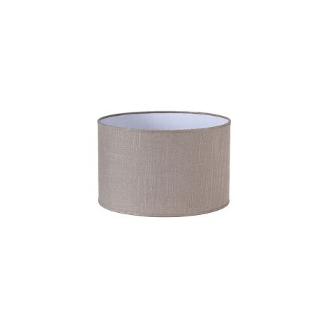 Paralume Cilindro Happy E27 Lino Grigio 22dx22dx15h