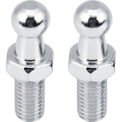 Rotule De Vérin - M8 - Pour Jambe De Force À Gaz 10mm - Capot Et Coffre Automobile - Lot De 2
