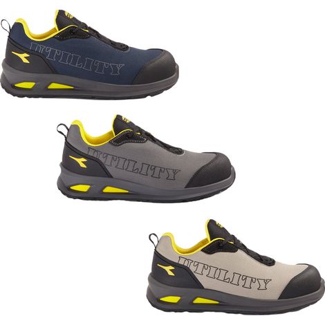 Scarpe antinfortunistiche Diadora Smart Softbox Low S1PL FO SR ESD - 35 - Blu