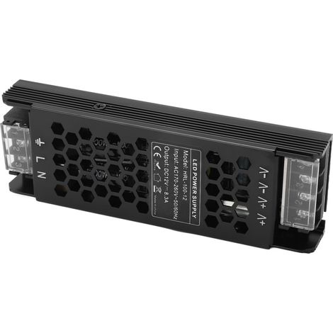 Alimentation LED, entrée CA 170-260 V, sortie 100 W, convertisseur de puissance pour bande lumineuse, 12 V CC