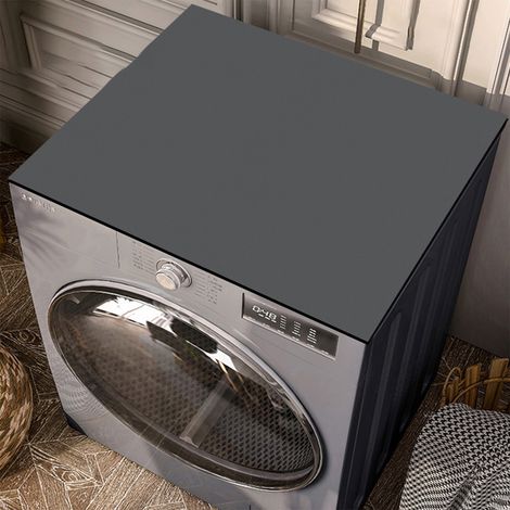 Tapis de Protection pour Lave-Linge et Sèche-Linge - Antidérapant Étanche Résistant à la Chaleur - 40 x 50 cm - PVC avec Dos en Caoutchouc - 1 Pièce (1/5)