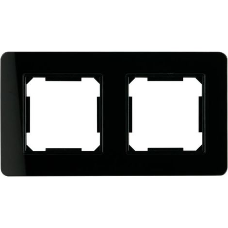 Double cadre, verre, noir, gamme en ligne (1/4)