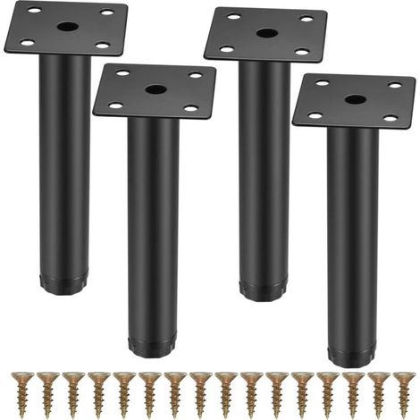 Furniture Legs Metal Support Feet for Fixing Furniture/Tables/Chairs/Sofas (1/5)