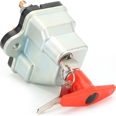 Interrupteur coupe-circuit universel pour batterie (marche/arrêt) pour voiture/camion 12/24 V 250 A (1/5)
