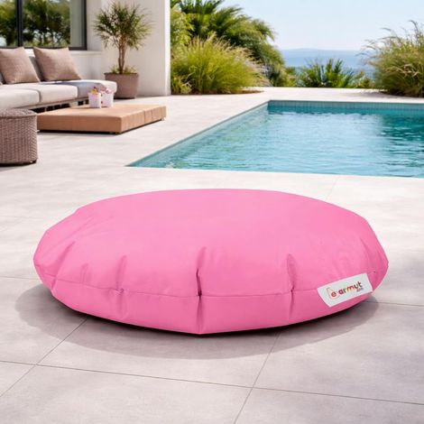 Pouf extérieur imperméable rose 2 positions ARTA (1/5)