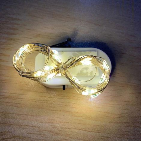 Décoration lumineuse pour boîte cadeau, guirlande lumineuse LED en fil de cuivre, guirlande lumineuse pour surprise de Noël et de mariage (1/5)