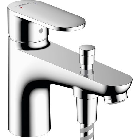 HANSGROHE Badewannen- und Duschmischer mit Einlochmontage Vernis Blend verchromt 71444000 (1/2)