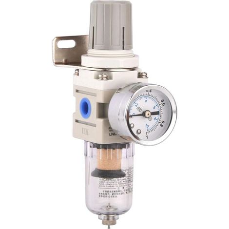 Séparateur d'eau - Régulateur d'air comprimé - Pour compresseur - 1/4" - Recommandé (1/5)
