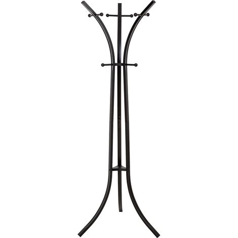 Perchero de metal y 6 ganchos 177x63x51h cm