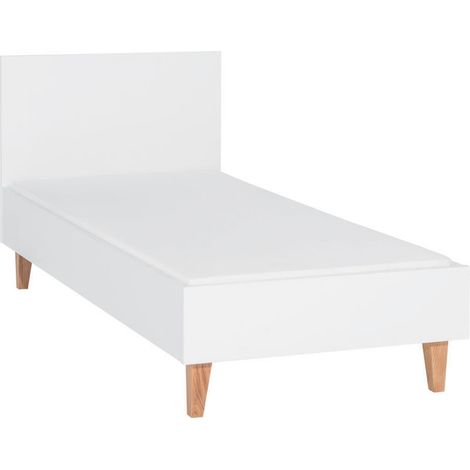 Lit 90x200cm Vox Concept Blanc (1/3)
