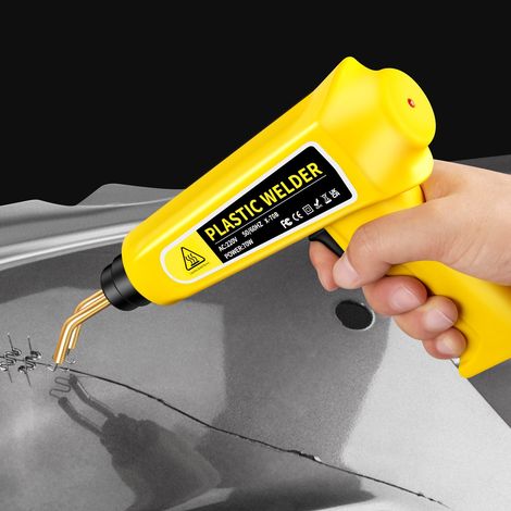 200W 2-in-1 Kunststoffschweißgerät Autostoßstangen-Reparaturset, inklusive 200 Schweißbolzen, 220V Kunststoffschweißreparaturset, verwendet zur Reparatur von Kunststoffteilen.