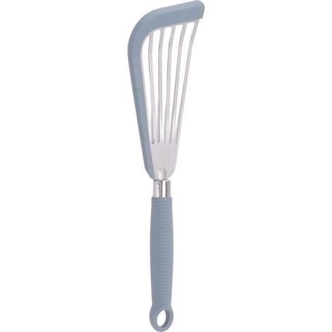 Spatule poisson silicone gris – tourneur fente multifonctionnel