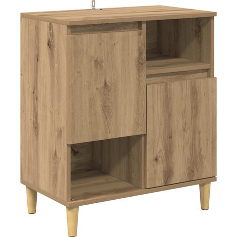 Maison Exclusive - Credenza rovere artigianale 35 x 60 x 70 cm Legno multistrato