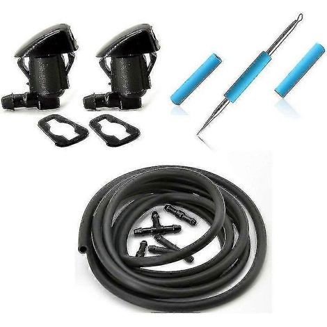 Scheibenwaschdüsen-Set (2 Düsen) für Jeep Grand Cherokee 2005–2016, Chevy Malibu 2005–2013, Pontiac G6 2005–2010 – Scheibenwaschdüsen-Set