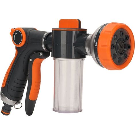 Enowelir Pulvérisateur à mousse pour arrosage de jardin, machine de pulvérisation d'eau multifonctionnelle à haute pression avec 8 modes pour gâchette avant agricole (1/3)