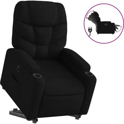 Maison Exclusive - Relaxsessel mit Aufstehhilfe Elektrisch Schwar