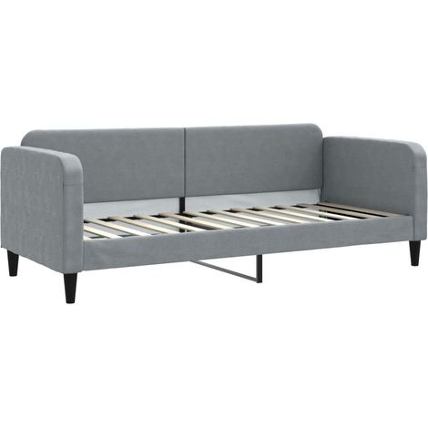 Maison Exclusive - Letto da Giorno Grigio Chiaro 80x200 cm in Tessuto (1/5)