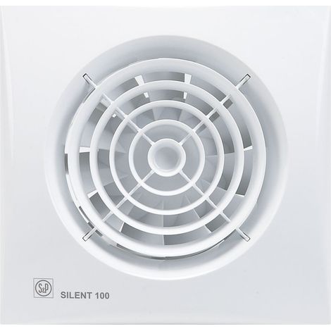 Unelvent – Aérateur permanent 95 m3/h – Tempo réglable 1 à 30 mn – Clapet anti-retour – D 100 mm – 402885 (1/6)