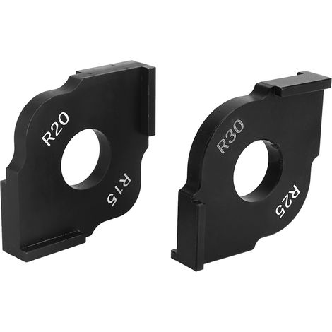 Rundungs-Schnellfinder Rundeckenradius-Schablonen Hardware-Messwerkzeug R15/R20 R25/R30 (1/5)