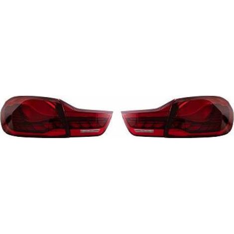 Paire de feux arriere BMW Serie 4 F32/F33 2013-2018 Led Rouge-38755971