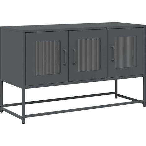 Maison Exclusive - TV-Schrank Anthrazit 100,5x39x60,5 cm Kaltgewa