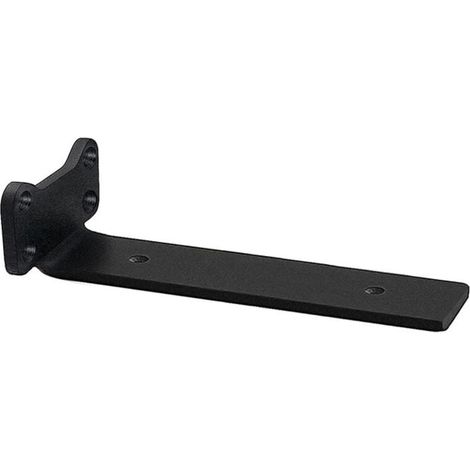 2 unità di staffe per mensole da parete da 5 mm di spessore, staffe per impalcature, supporti per mensole da parete, staffe da parete industriali da 15 cm (1/4)