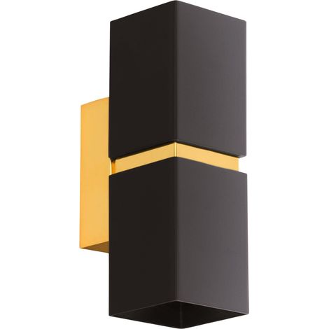 LED Applique murale, lampe murale 2 flammes, spot mural (1/5)