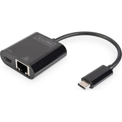 Digitus DN-3027 Adaptador USB-Tipo-C Gigabit Ethernet (1/4)