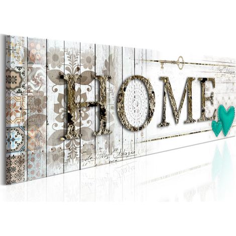 Tableau Imprimé "Home's Imagery" 40 x 120 cm (1/2)