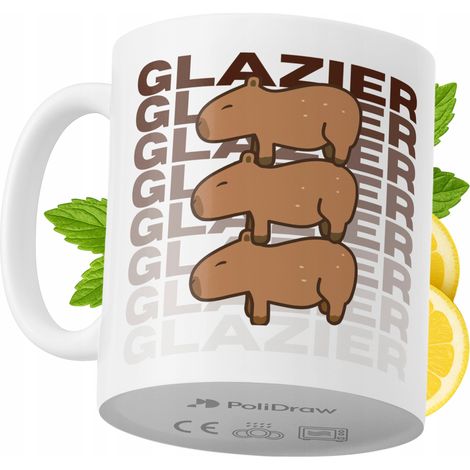 Taza divertida para vidrieros, taza de café o té con diseño gráfico y texto humorístico. Taza ideal para cumpleaños, santos y días festivos. Taza premium para ocasiones especiales en casa, la oficina  (1/5)
