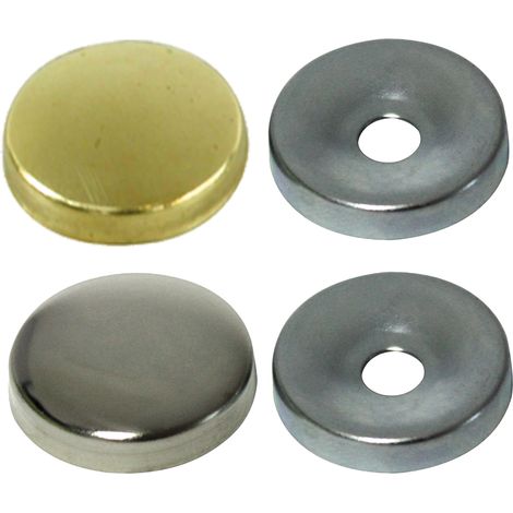 BORCHIA COPRIVITE CONICA mm 12 - pz. 8 ottone lucido  - Blister Koncreto