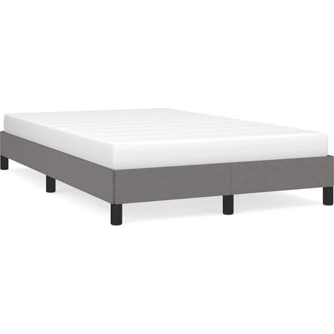 Maison Exclusive - Giroletto senza Materasso Grigio Scuro 120x190 cm in Tessuto (1/5)