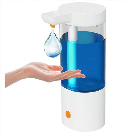 Automatischer Seifenspender – 4 einstellbare Stufen, 400 ml, berührungsloser, wandmontierter elektrischer Flüssigseifenspender, für Zuhause und Büro – AquaForge (1/5)