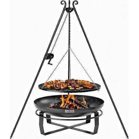 CookKing Schwenkgrill Set Viking 5 mit Feuerschale, Dreibein (1/5)