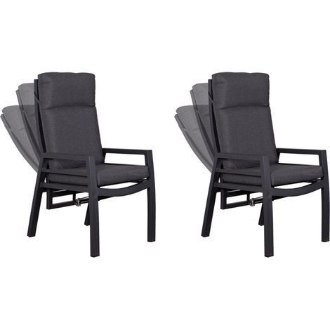 deVries 2x Dining/Relax-Sessel ""MONTANA"" 2 Stück Gartenstuhl 60 x 67 x 109 cm