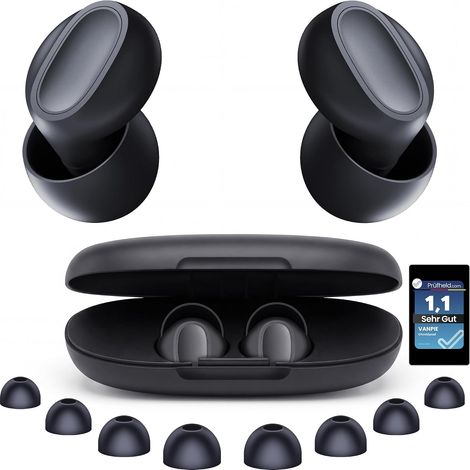 Bouchon D'oreille, Bougies En Silicone 37DB Baby, Pour Anatomie Oreille Européenne. Anti-Bruit, Anti-Ronflements, Idéales Pour Concerts Et Dormeurs Latéraux. (1/5)