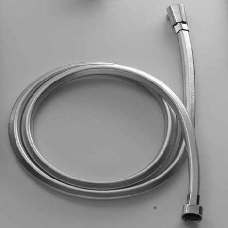 Flessibile Doccia PVC Silver rinforzato cm 180 quadrato